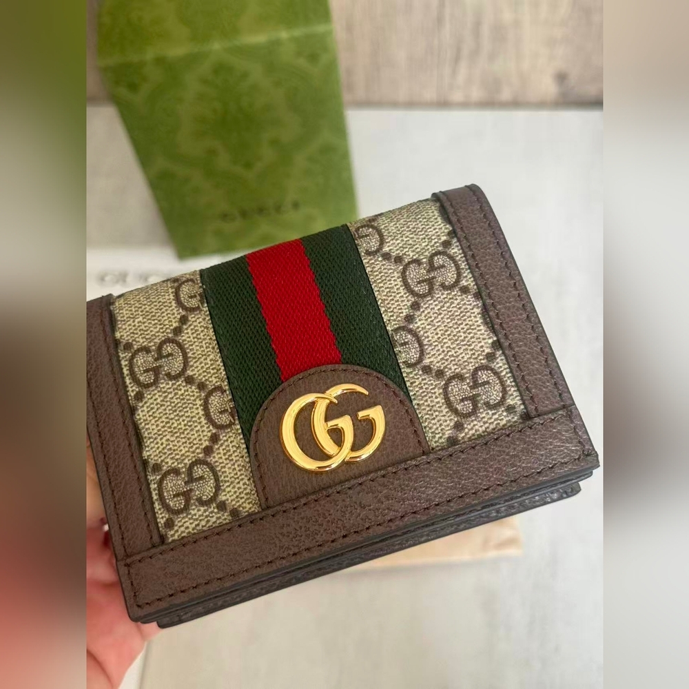 Gucci Ophidia Card Case Wallet